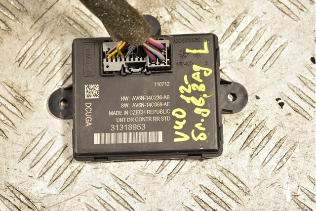 Блок комфорту задніх дверей 31318963 VOLVO