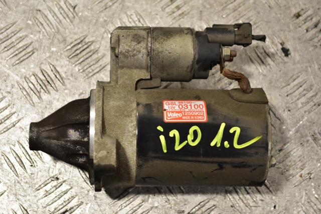 Стартер hyundai i20 1.2 16v 2008-2014 3610003100 297295, гарантия: на установку и проверку 14 дней.