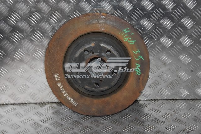 Диск гальмівний передній 435120E030 TOYOTA