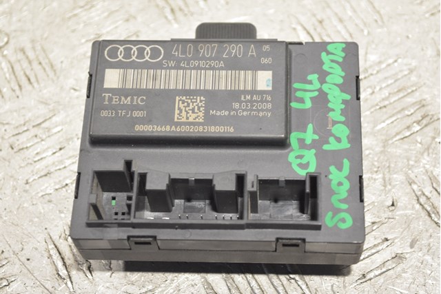 Блок управління комфорту 4L0907290A VAG