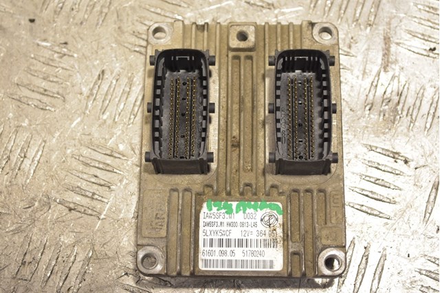 Модуль управління двигуном 51780240 FIAT