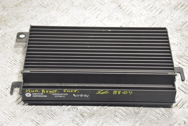 Підсилювач звуку аудіосистеми 56038407AG CHRYSLER