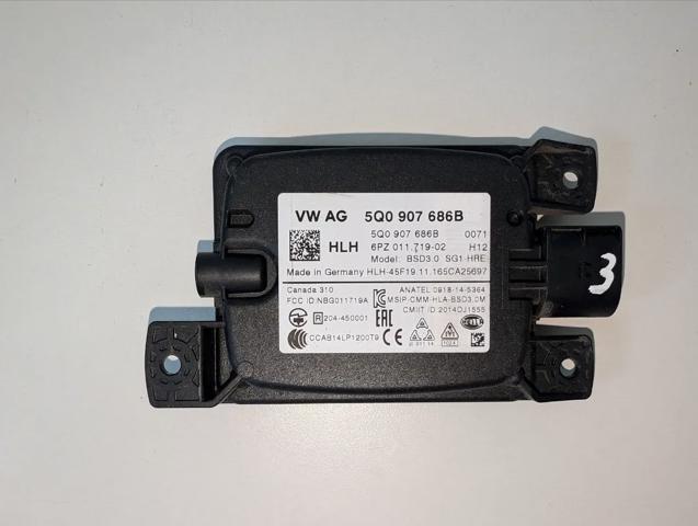 Датчик контролю мертвої зони, задній 5Q0907686B VAG