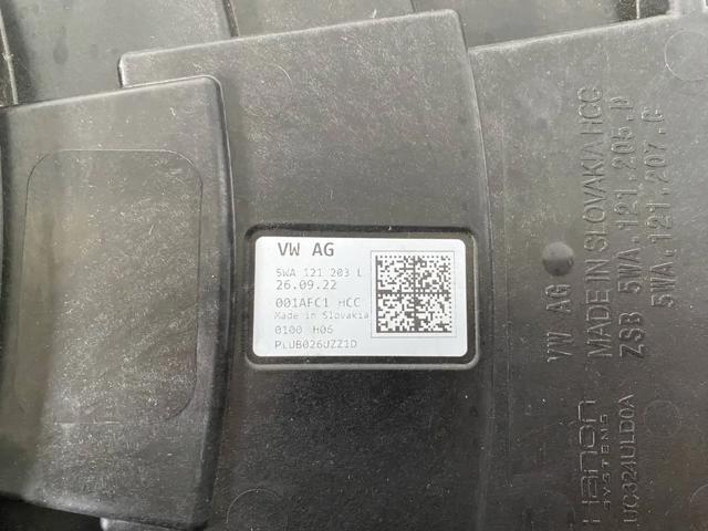 Вентилятор радіатора 5WA121203L VAG