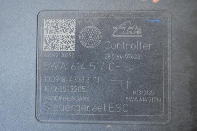 Блоки ABS 5WA614517CF VAG