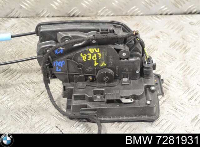 Замок дверей водія 7281931 BMW