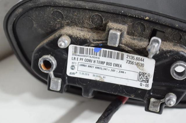 Праве бокове дзеркало 735614530 FIAT