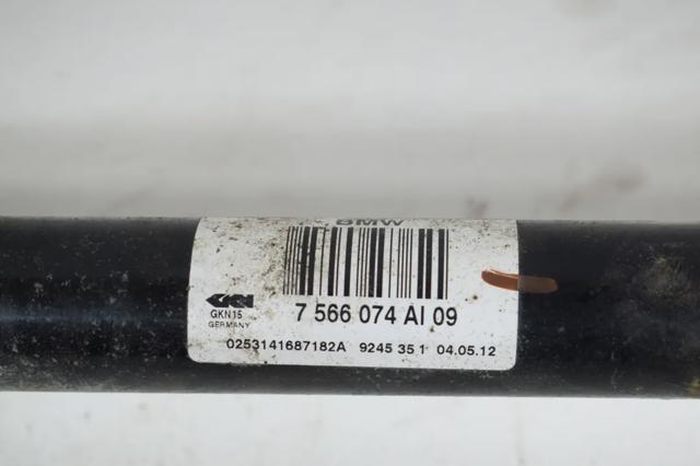 Піввісь задня, права 7566074 BMW