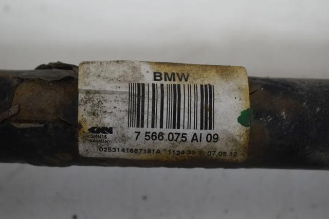 Піввісь задня, ліва 7566075 BMW