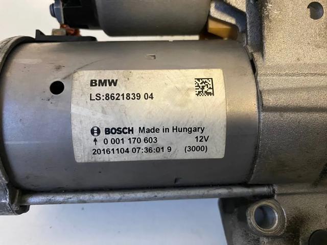 Стартер двигуна 862183904 BMW