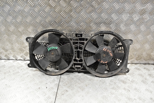 Вентилятор радиатора комплект 2 секции 6 лопастей+5 лопастей с диффузором ssangyong 2.7 xdi 8821008051