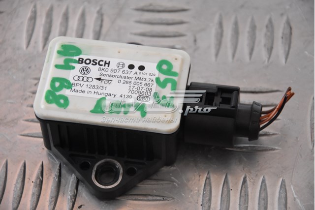 Датчик поперечного прискорення (ESP) 8K0907637A VAG