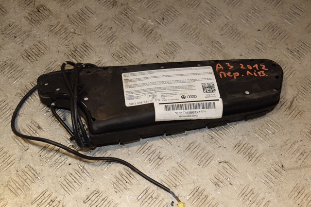Подушка безпеки, шторка бічна, ліва, AIRBAG 8P3880241A VAG