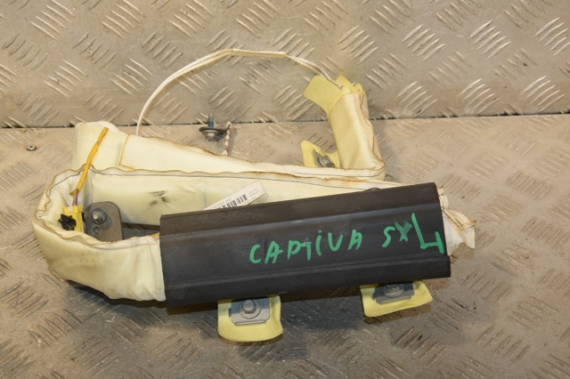 Подушка безпеки, збоку, ліва, AIRBAG 96631496 GM