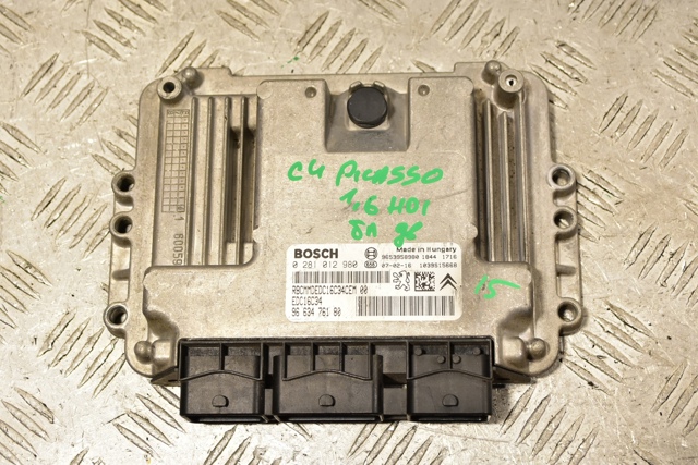Комп'ютер двигуна 9663476180 PEUGEOT