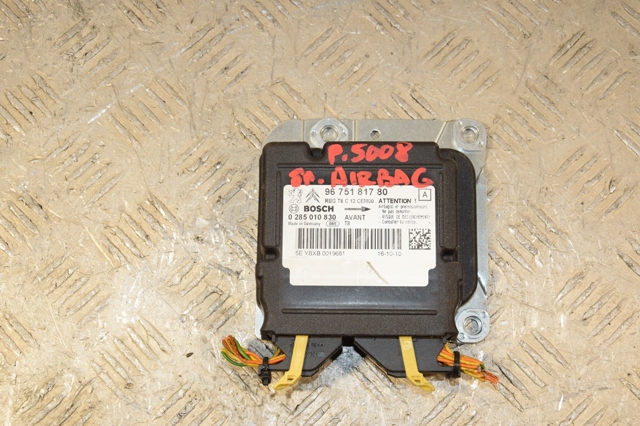 Блок управління airbag 9675181780 PEUGEOT