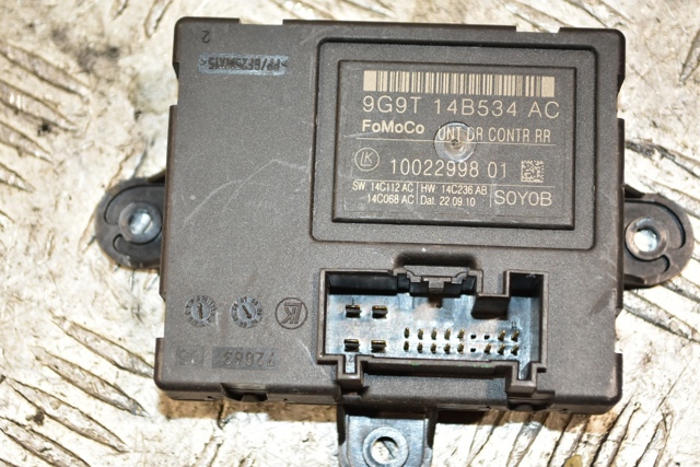 Блок комфорту передніх дверей 9G9T14B534AC VOLVO