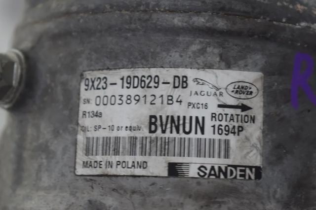 Клапан компресора кондиціонера 9X2319D629DB LAND ROVER