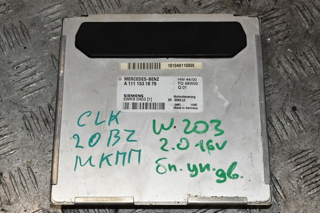 Комп'ютер двигуна A1111531879 MERCEDES