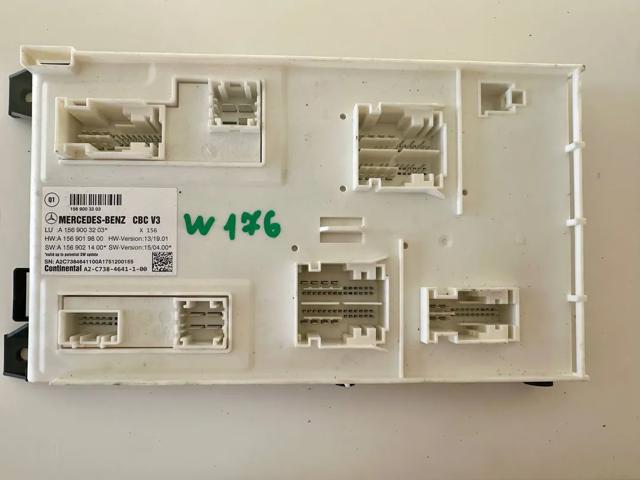 Блок керування сигналами SAM A1569003203 MERCEDES