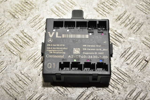 Блок комфорту передніх дверей A1669005411 MERCEDES