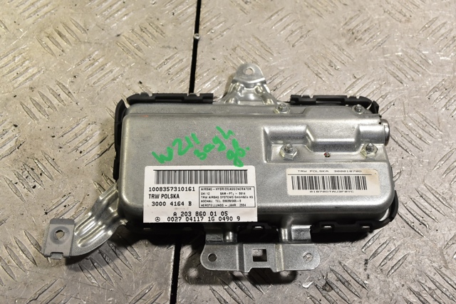 Подушка безпеки, пасажирська, AIRBAG A2038600105 MERCEDES