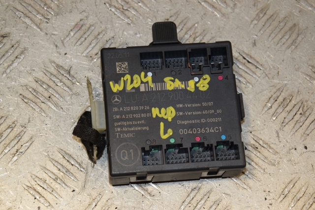 Блок комфорту передніх дверей A2129004402 MERCEDES