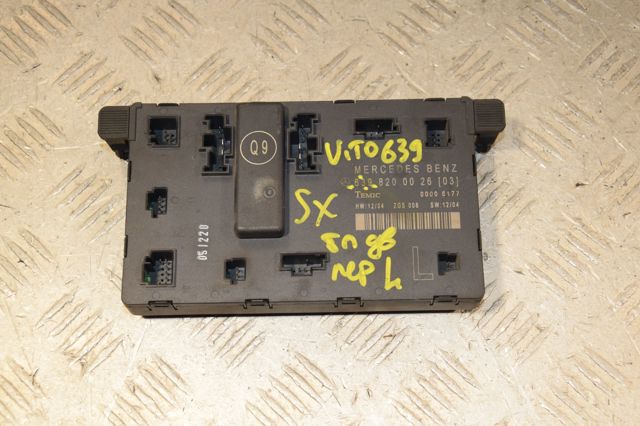 Блок комфорту передніх дверей A6398200026 MERCEDES