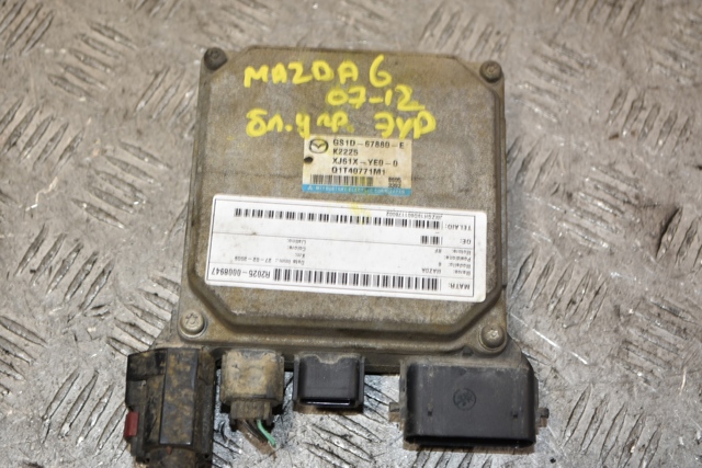 Блок керування електропідсилювача керма GS1D67880E MAZDA