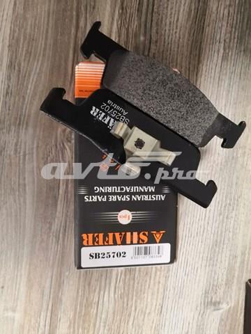 Передні гальмівні колодки SB25702 SHAFER