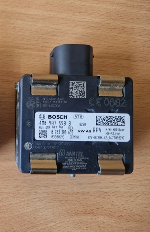 Датчик контролю мертвої зони, задній 4M0907590B VAG