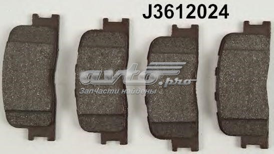 Задні дискові колодки J3612024 NIPPARTS