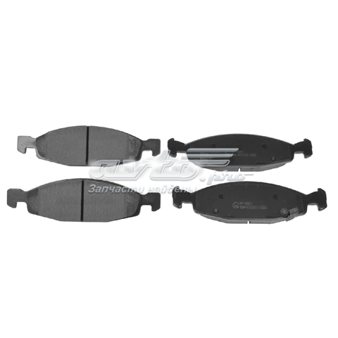 Колодки передні V1013592AC CHRYSLER