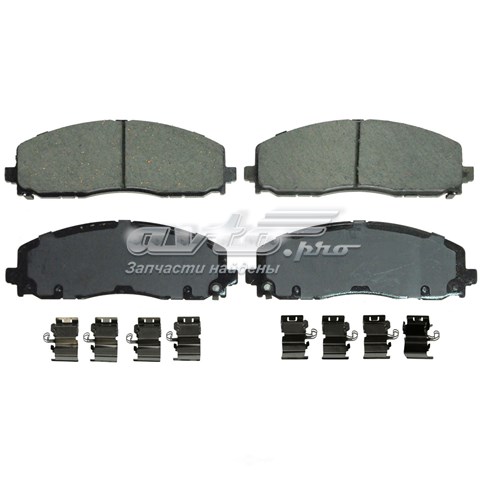 Колодки передні ZD1589 WAGNER