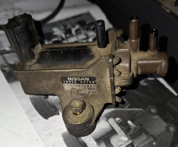 Перетворювач тиску (соленоїд) наддуву / EGR 14956AD200 NISSAN