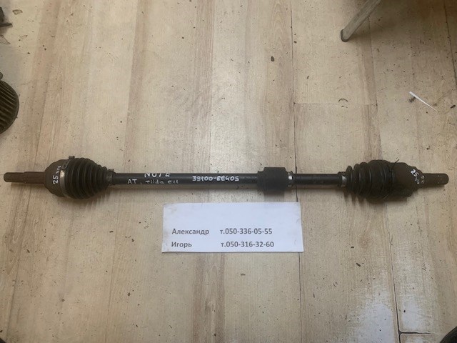 Привід передній лівий 39100EE405 NISSAN