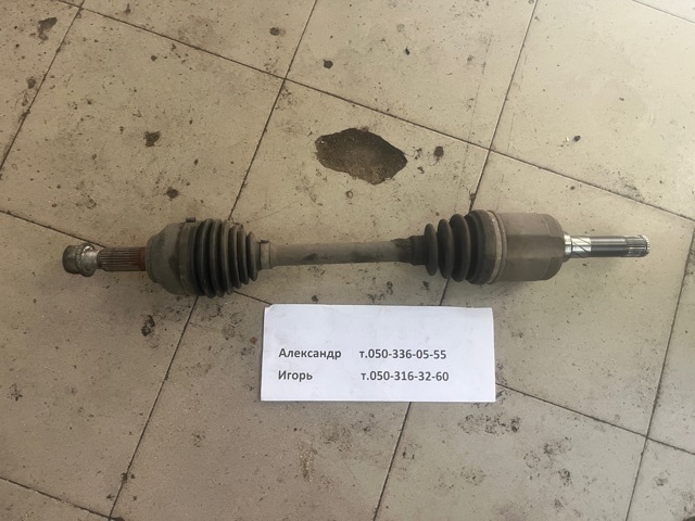 Привід передній лівий 39101JG34C NISSAN