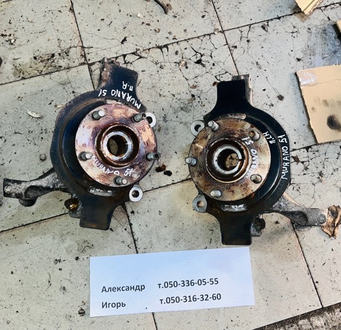 Колеса і маточини 40202JP01A NISSAN