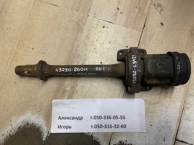 ШРУС внутрішній, передній, правий 4303028011 TOYOTA