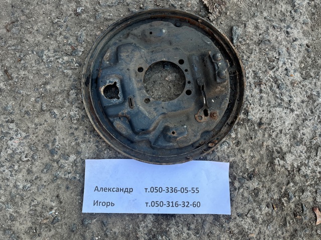 Диск опорний, заднього гальм. барабана, правий 44020EB70A NISSAN