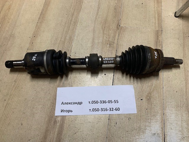 Привід передній лівий 495002B360 HYUNDAI
