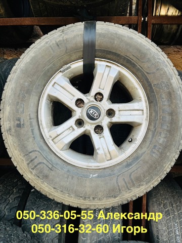 Диски колісні литі (легкосплавні, титанові) 529103E702 HYUNDAI