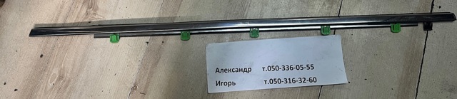 Молдинг опускного скла нижній, двері задньої, правої 72910SWAA01 HONDA