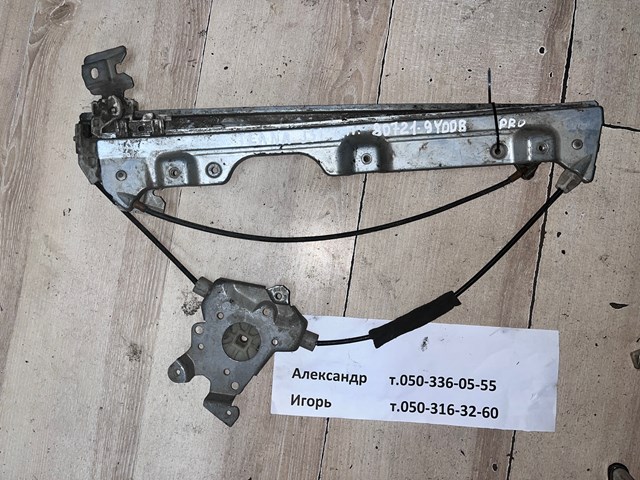 Механізм стеклопідйомника дверей передніх, лівих 807219Y00B NISSAN