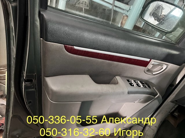 Механізм стеклопідйомника дверей передніх, лівих Хендай Санта фе 2