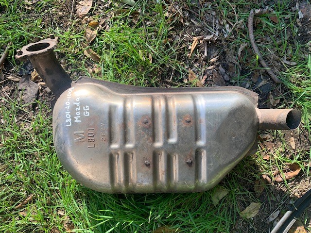 Вихлопна труба L80140100B MAZDA