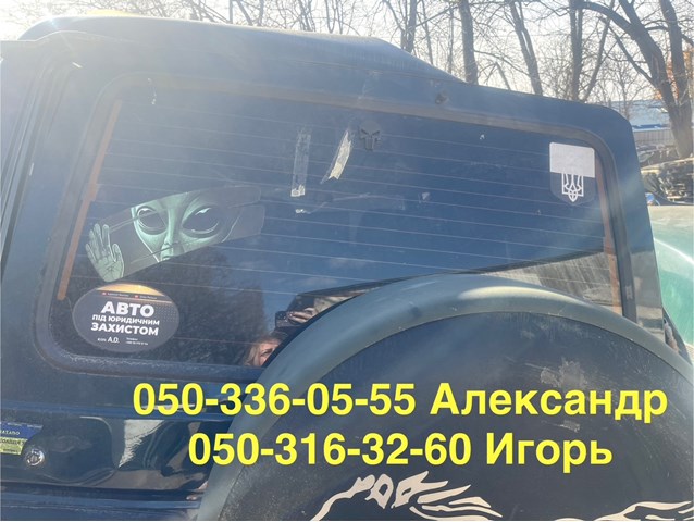 Вікно двері задка MB198774B HYUNDAI