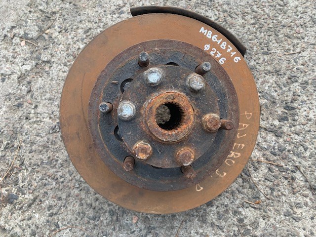 Диск переднього гальма MB618716 MITSUBISHI