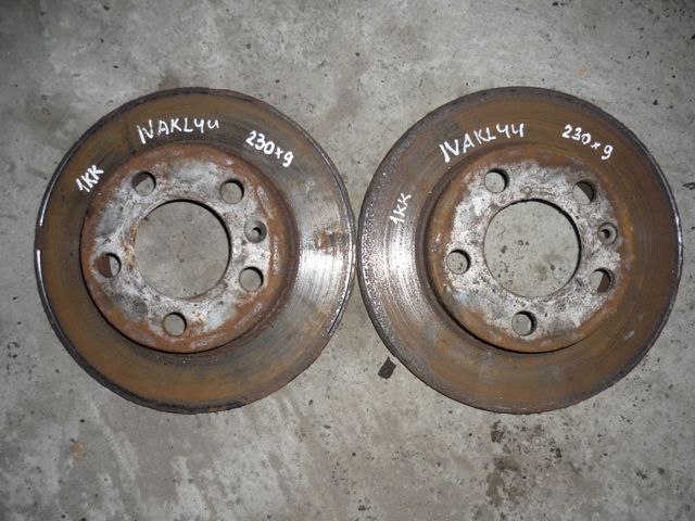 Задні дискові гальма 1J0615601N VAG
