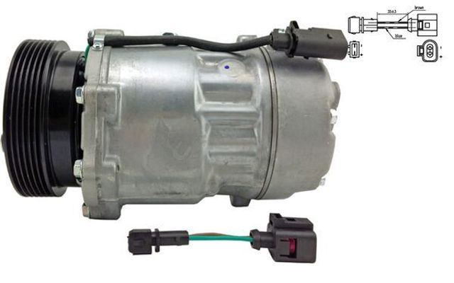 Компресор системи кондиціювання ACP191000S MAHLE